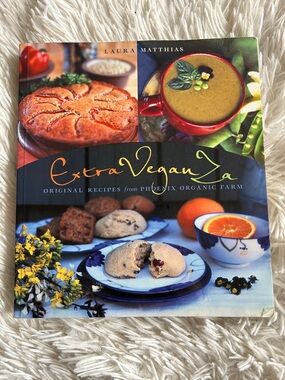 Extra VeganZa Cookbook by Laura Matthias - Colorful Food and recipes